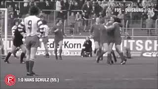 Fortuna Dusseldorf - Duisburg 2-1 - Bundesliga 1972-73 - 24a giornata