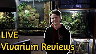 Reviewing Your Vivariums LIVE - 2025 Edition