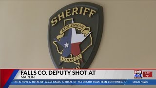 Falls County Deputy Shot At