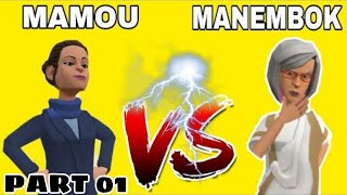 Manembok vs Mamou Khatnaba || Part 01 || Mani Mamou || Manipuri Comedy || Manipuri Cartoon