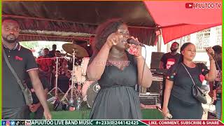 Ohenewaa Performs Mama Esther Songs Live At Drummer Danny's Funeral #ghanaliveband #ghana #music