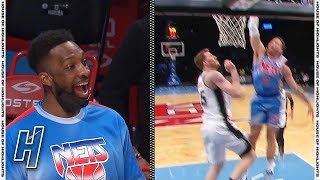 Blake Griffin Stuns Jeff Green With a Crazy Dunk on Jakob Poeltl 😤