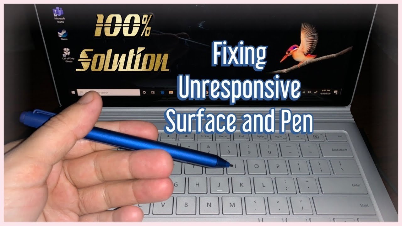 What To Do If Your Surface Pen Is Not Working Or Responding - %100 ...