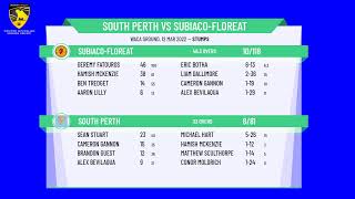 WACA - 1st Grade - Grand Final - South Perth v Subiaco-Floreat - Day 1