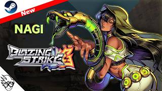 Blazing Strike (Steam/2024) - Nagi [Arcade Mode: Playthrough/LongPlay]