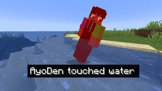 Minecraft, But That Water Is Not Your Daughter...  #shorts