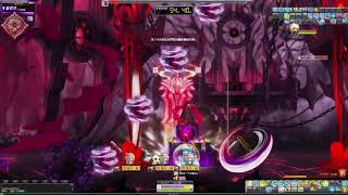 [TMS] 新楓之谷 神之子 黑魔法師solo 第一次進4階\u0026超時失敗 Maplestory Zero black mage solo phase 4 time out fail