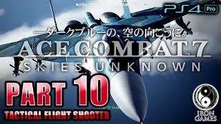 #10【エースコンバット7/高画質】ストライダー隊1番機に昇格なのです！敵主力艦隊＆洋上プラットフォーム殲滅作戦/MISSION:11 HARD【スカイズ・アンノウン】