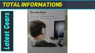 reviewImmersive Wireless Audio: Brookstone TV Headphones Review