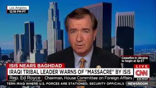 Chairman Royce on CNN with Jim Acosta Discusses President Obama's AUMF Request