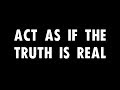 'Act as if The Truth is Real' -TRAILER - Extinction Rebellion