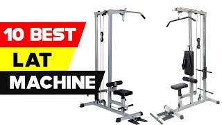 Top 10 Best Lat Machine 2022 | Best Lat Pulldown Machine on Amazon
