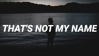 The Ting Tings - That's Not My Name (Lyrics) "They forget my name, they call me"