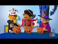 cinco monstritos y más canciones de halloween para niños super simple español