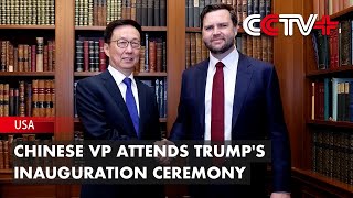 Chinese VP Attends Trump's Inauguration Ceremony