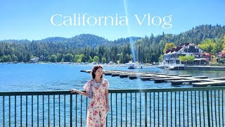 🇺🇸 미국 캘리포니아 호수마을 Vlog 🏞 | 보트 타고 호수 투어 | 여름 휴가 | Lake Arrowhead