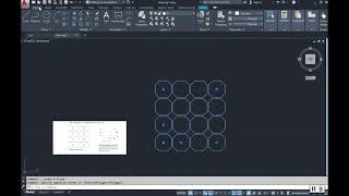 Rectangular Array Command - Creating Tile Patterns (AutoCAD)