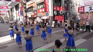 第31回熊本県高等学校総合文化祭（２）第一高校バトントワリング部と東海大星翔高校