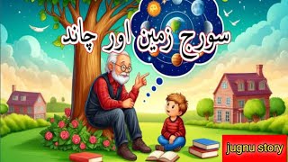 Urdu story/Ali ki kahani/suraj zameen or chand ki urdu kahani/grand fathar or Ali