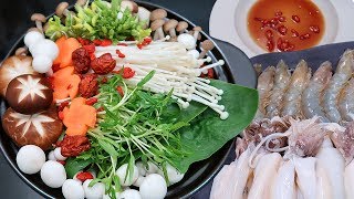 [EngSub] Vlog 27 | Lẩu Nấm Hải Sản, Thanh Mát Giải Nhiệt (Seafood Mushroom Hot Pot)