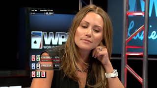 World Poker Tour Season 12    Vanessa Rousso vs  Kimberly Lansing
