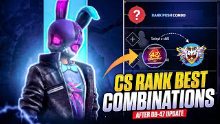 (After Update) Cs Rank Best Character Combination || Best Character Combination For Cs Rank