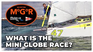 5.80 metre home build plywood boat solo around the world! Mini Globe Race 2025 Introduction promo