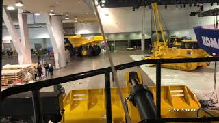 CONEXPO 2020 - Moving the Komatsu WA800-8 Wheel Loader into the Las Vegas Convention Center