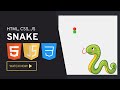 Build a Modern Snake Game with HTML & JavaScript - No Canvas Needed! ChatGPT based (It's smart!)