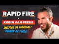 Robin van Persie x Rapid Fire🔥 Fabregas or Sneijder? Robben or Pires? Messi or Ronaldo? w/ Sid Kohli