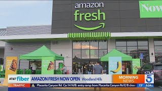 Amazon fresh store opens in Woodland Hills