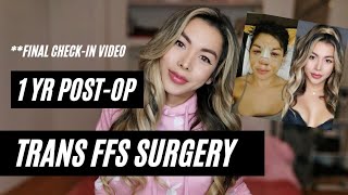 1 year Post-Op Trans Facial Feminization Surgery Check-In