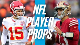 Best CHIEFS vs 49ERS NFL Player Props for Super Bowl 58 | NFL Prop Bets Today