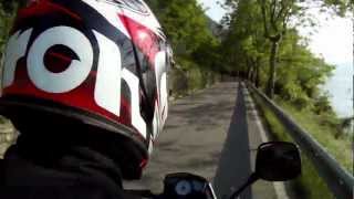 Husqvarna Strada 650. Riding scenes