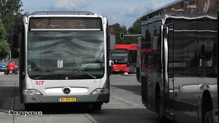 RET Dieselbussen en R-net Hybride Bus Sluisjesdijk Rotterdam