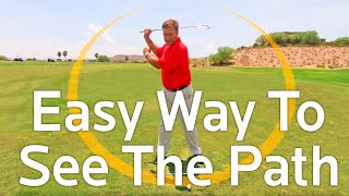 Golf Swing Path - See The Circle