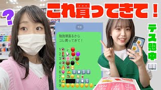 妹よ！テスト期間中のお姉ちゃんのためなら絵文字でおつかいしてくれるよね？