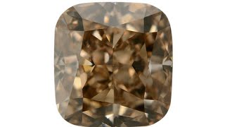 Natural Fancy Light Brown Diamond || Colour Diamond