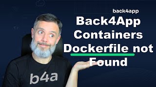 Fixing Dockerfile not Found Error