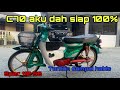 #65 C70 aku dah siap 100%| spec spoket 16/26 | 56 110 je bosku...