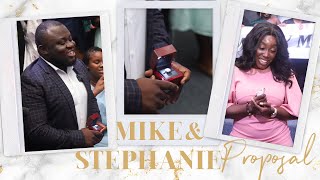 Mike and Stephanie Proposal| Kingdom Full Tabernacle| #Kftproposal #Kftbride #Finallyamireku