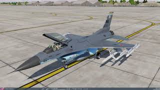 DCS F-16 Familiarização do cockpit | DCS World