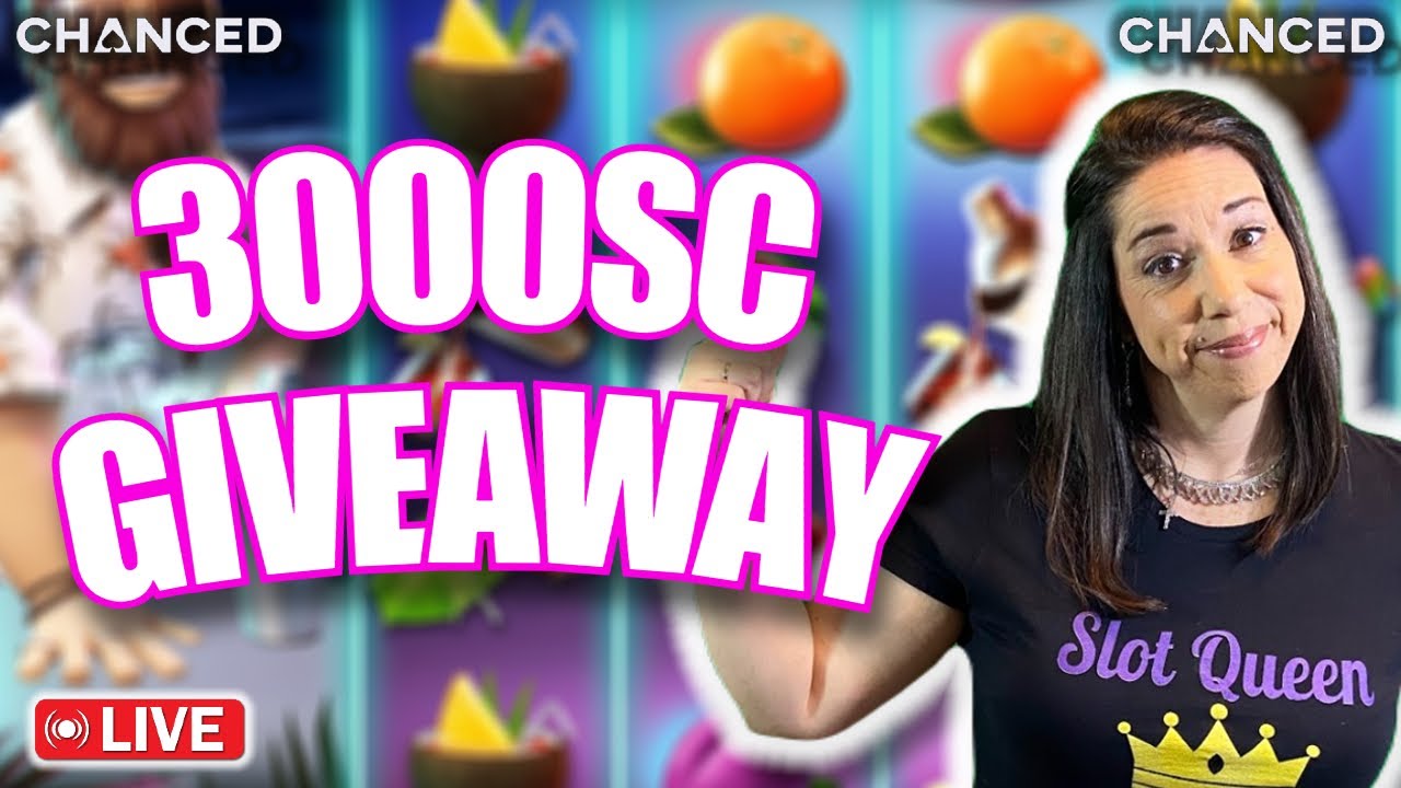 🔴🟣 3000SC GIVEAWAY!!! On CHANCED Social Casino 🎰 - YouTube