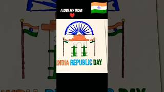 Republic Day Greeting card 🇮🇳 #26january #15august #republicday #26january2023 #independenceday