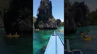 Clear water in Palawan, The Philippines