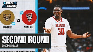 NC State vs. Oakland - Second Round NCAA tournament extended highlights