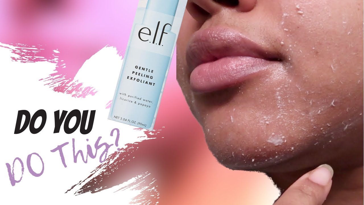 Why You Should Exfoliate Your Face With Oily Skin - YouTube