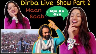 REACTION ON BABBU MAAN LIVE SHOW (DIRBA)PART 2 |DIRBA LIVE SHOW BABBU MAAN|BABBU MAAN SONG|NEHA RANA