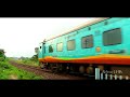 12503 bangalore agartala humsafar express with sguj s 4000hp emd gt46pac wdp4 diesel locomotive