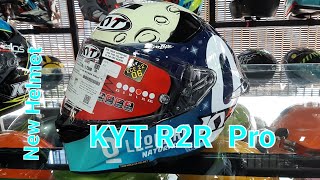 New KYT R2R Pro HELMET #R2Rpro UNBOXING AND First Impression